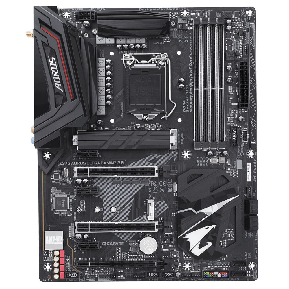 Gigabyte Z370 Aorus Ultra Gaming 2.0 - Motherboard Specifications On